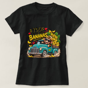 T-shirt dames top grappige aap grafische T-shirts