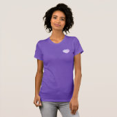 T-shirt damesstijl en ontwerp (Voorkant volledig)