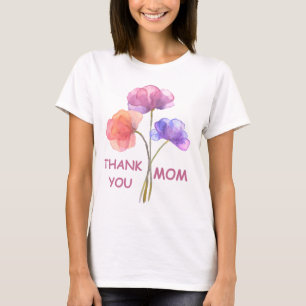 T-shirt Dank je wel mama