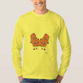 T-Shirt: Dansende luiers T-shirt (Voorkant)