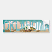 T-SHIRT dat ik uit Oklahoma kom Bumpersticker (Voorkant)