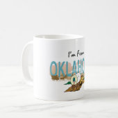 T-SHIRT dat ik uit Oklahoma kom Koffiemok (Voorkant links)