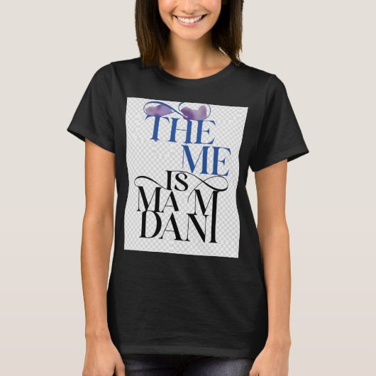 T-shirt Dat is mijn burgemeester Mamdani - Mamdani (Voorkant)