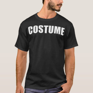 T Shirt dat kostume Halloween Simple Mannen Wom ze