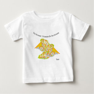 T-shirt dat u schreeuwt 'I Scream for Ice Cream'