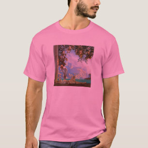 T-shirt: Daybreak - door Maxfield Parrish T-shirt