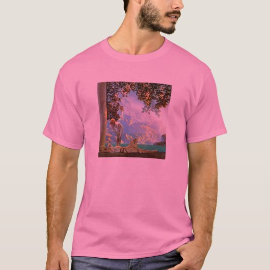 T-shirt: Daybreak - door Maxfield Parrish T-shirt (Voorkant)
