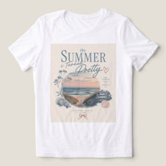 T-shirt de de zomer waarin ik mooi werd