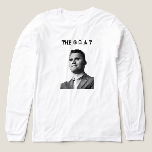 T-shirt- de GROOTSTE is charlie kirk Tri-Blend Shirt (Voorkant)
