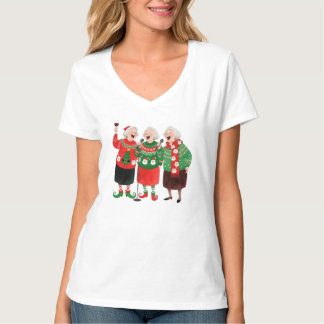 T-Shirt de Noël Festive voor vrouwen - Pulls de No
