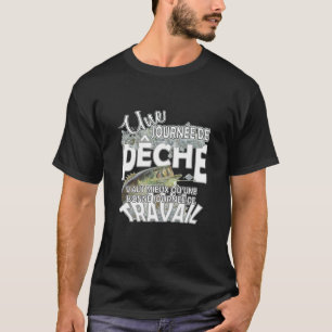 T-shirt de pêche poisson,