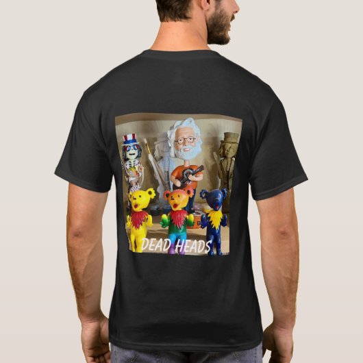 T-shirt Dead Heads (Achterkant)