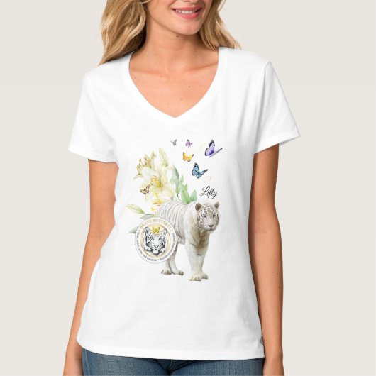 T-shirt Debs Collectie Brave Butterfly (Voorkant)