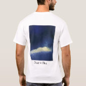 T-Shirt Deep in Blue (Achterkant)