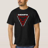 T-Shirt DEMFA Self Defense & Mixed Fighting System (Voorkant)