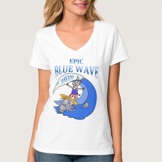 T-shirt Democratische Partij (Voorkant)