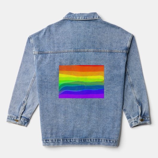 T-shirt Denim Jacket (Achterkant)