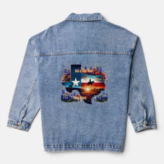 T-shirt Denim Jacket (Achterkant)