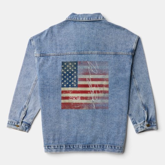 T-shirt Denim Jacket (Achterkant)