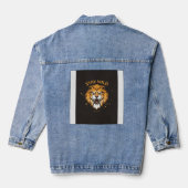 t shirt  denim jacket (Achterkant)