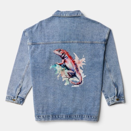 T-shirt Denim Jacket (Achterkant)