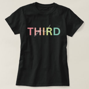T-shirt derde klas, t-shirt voor leerkracht derde