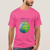 T-Shirt design, Dag van het Geluk 20 maart 2025, (Voorkant)