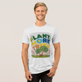 T-shirt design Plant Meer Bomen, (Voorkant volledig)