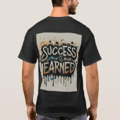 T-shirt Design: Reis naar vreugde (Achterkant)