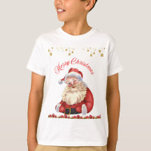 T-Shirt Design voor Kinderen - Christmas Design T-