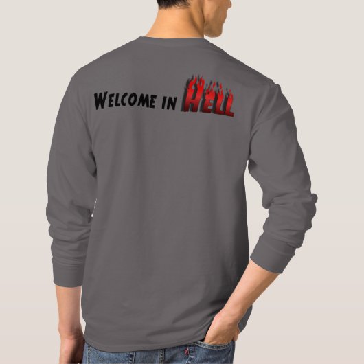 T-shirt Devilmoji Vintage (Achterkant)