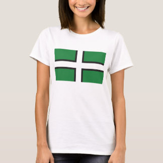 T-shirt "Devon Flag" voor dames