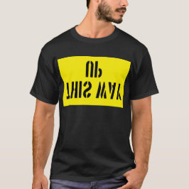 T-Shirt 'Deze kant boven'