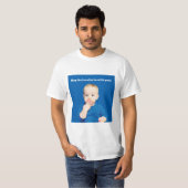 T-Shirt Diabetes Funny food lover (Voorkant volledig)
