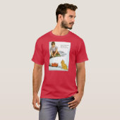 T-Shirt Dick en Jane en Puff 1950 School (Voorkant volledig)