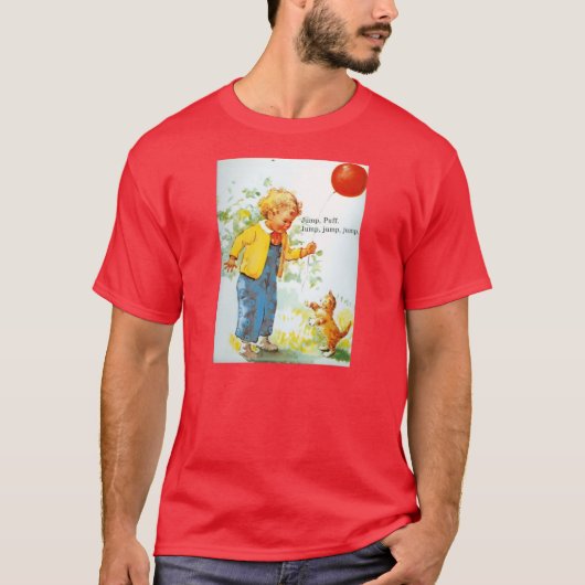T-Shirt Dick en Jane Puff BALLOON 1950's (Voorkant)