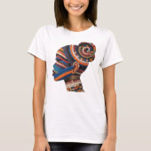 T-shirt die de kunst van quilten viert (Voorkant)