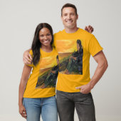 T-shirt : Diep in gedachten . (Unisex)