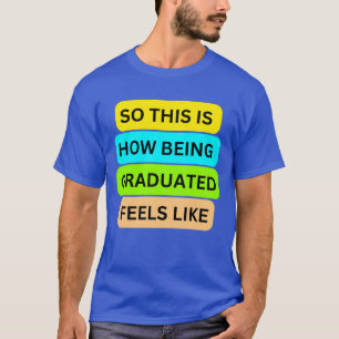 T-Shirt diep koninklijk blauw SO_THIS_IS_HOW_BEING