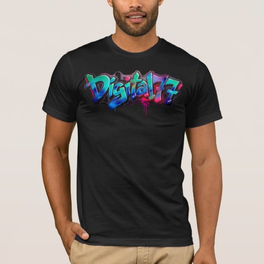 T-Shirt  Digital77 (Voorkant)