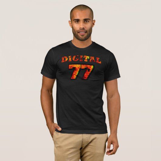 T-Shirt Digital 77 (Voorkant volledig)