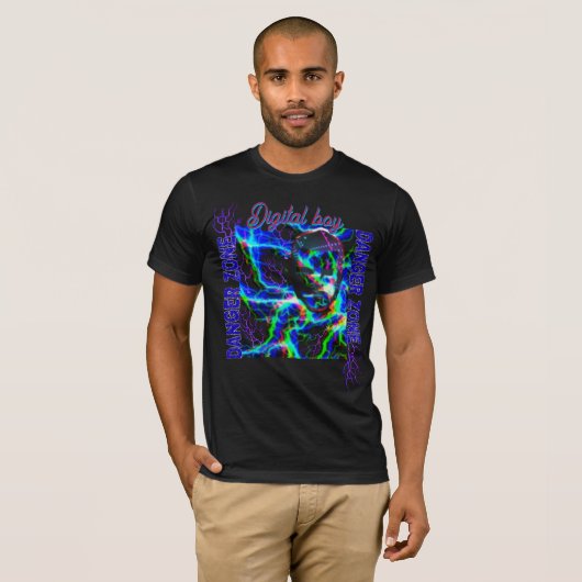 T-Shirt Digital Boy 77 (Voorkant volledig)