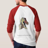 T-shirt: Dinosaurs Open Mouth T-shirt (Achterkant)