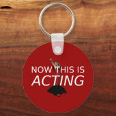 T-SHIRT Dit is handelen Sleutelhanger (Voorkant)