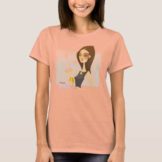 T Shirt - DivaCafe (Voorkant)