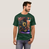 T-shirt "DJ Life: Beat by Beat" (Voorkant volledig)