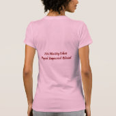 T-shirt doctoraat in de bediening (Achterkant)