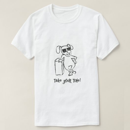T-shirt dog (Design voorkant)