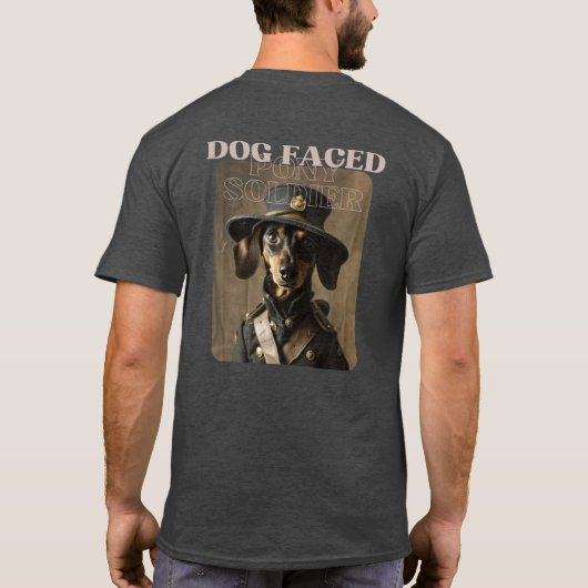 T-shirt "Dog Faced Pony Soldier" (Achterkant)