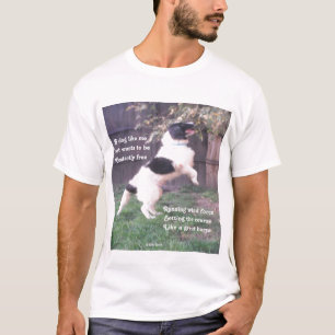 T-Shirt Dog Horse Poem door Ladee Basset